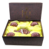 Ceramic brown tea set (Teapot - 120 ml., cup - 40 ml.) (25x18x9.5 cm)