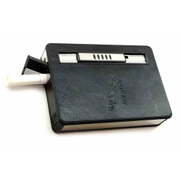 Портсигар з викидом сигарет та запальничкою (10х7х2 см)A