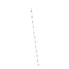 Brass bells with beads on a string (12 pcs) (145 cm)