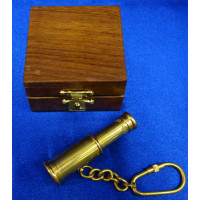 Keychain spyglass in a box