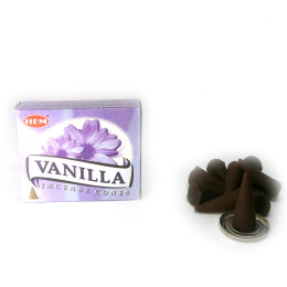 Vanilla (Vanilla)(Hem) cones