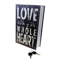 Book-safe "Love" (24.5x16x5.5 cm)