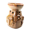 Аромалампа керамічна "Слони" коричнева (11,5 х9х9 см)
