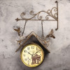 Station double-sided clock (d-25 cm 47x68x10,5 cm)