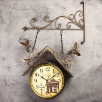 Station clock (d-25 cm 47x68x10.5 cm)