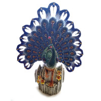 Павич фарфоровий (37х29х13 см)