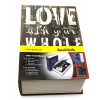 Book-safe "LOVE" (18x12x5.5 cm)