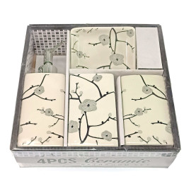 Набір для ванної керамічний (22х22х7, 5 см)