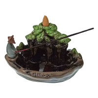 Подставка для благовоний "Рыбак" (19х12х11 см)