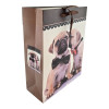 Gift cardboard bag "Dogs" (32x26x10 cm)