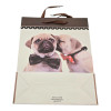 Gift cardboard bag "Dogs" (32x26x10 cm)