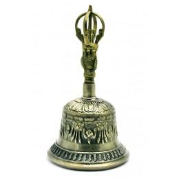 Колокол чакровый бронзовый (d-11,5,h-19 см) (Непал)()Bell Embose No.4)