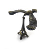 Balancing eagle on the Eiffel tower (11x13x8 cm)