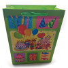 Cardboard gift bag with 