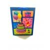Пакет подарочный картонный с аппликацией "Happy Birthday" (18х23х8 см)