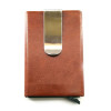 Case for credit cards with a clip for money with a retractable mechanism (10x6.5x1.5 cm)