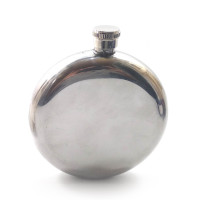 Stainless steel flask (240 ml. (12.5 x 11 x 3 cm)