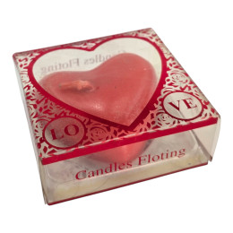 Свеча "Сердечко" (5 х 4,6 х 2,5 см)