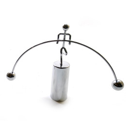 Фигурка металлическая "Балансирующий человечек" (11,5х17,5х3 см)