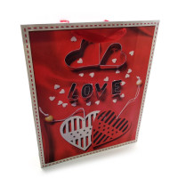 Gift cardboard bag 