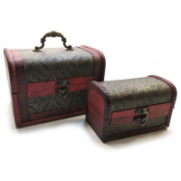 Chests set 2 pcs. (18x13.5x12 cm 14x8x9 cm)