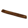 Incense stand "Lotus" rosewood (26x 3.5x 0.5 cm)