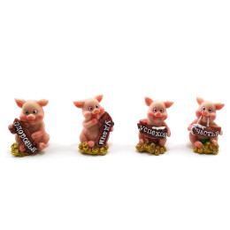Pig Wishes (12 pcs/pack) (5x3x3 cm)