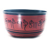 Burgundy singing bowl (d-22 cm h-13 cm)