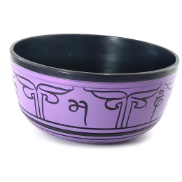 Чаша поющая фиолетовая (d-19,5 см h-10 см)
