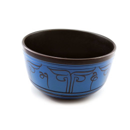 Чаша поющая синяя (d-17 см h-9 см)