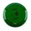 Singing bowl dark green (d-15.5 cm h-7.8 cm)