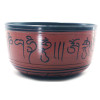 Burgundy singing bowl (d-15.5 cm h-8 cm)