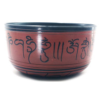 Burgundy singing bowl (d-15.5 cm h-8 cm)