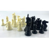 Travel chess in a blister with a soft polymer board (h figures 4.5-9.5 cm, d-3.5 cm)