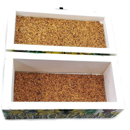 Шкатулка  "Несе Галя воду" (21х10,5х9 см) массив дерева