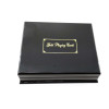 Gold-plated plastic playing cards in a box (2 decks) (20x17x4.5 cm)