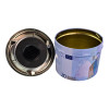 Metal ashtray with lid "20 Euro" (D-9.5 cm H-12 cm)