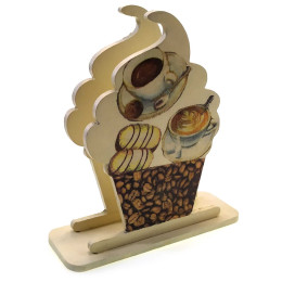 Салфетница "Мороженное" (10х12х4 см)