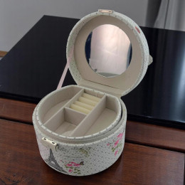 Sliding jewelry box "Paris" (20x18x13 cm)