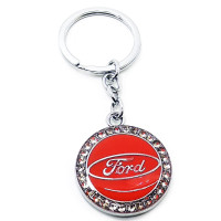 Брелок автомобільний (U)"Ford" червоний