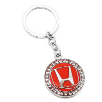 Брелок автомобильный (U)"Honda" красный