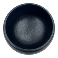 DISCOUNT Black forged singing bowl (d-15.5 cm h-8.5 cm)