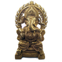 Ганеша  бронзовый (47х32х20см) (17 кг 600 г.)