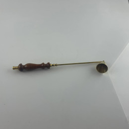 Тушарка для свічок бронзова уцінка (30х5х3 см)