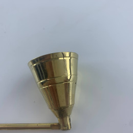 Тушарка для свічок бронзова уцінка (30х5х3 см)