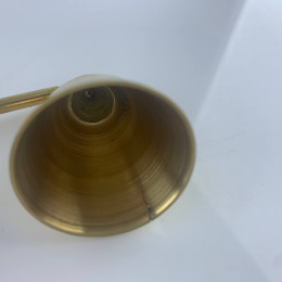 Тушарка для свічок бронзова уцінка (30х5х3 см)