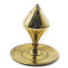 Подставка под благовония "Пешка" бронза (d-5 см h- 5 см)
