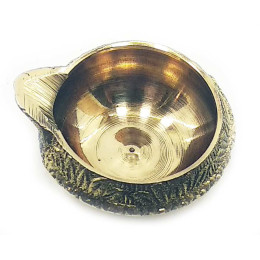 Лампадка-курительница бронзовая (5х4,5х2,5 см)