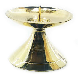 Свічник бронзовий із шипом (d-5 см h-3,5 см)(30 г.)