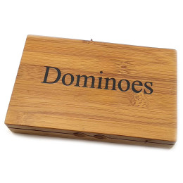 Доміно в бамбуковому футлярі (17х10,5х3 см) (B4807)